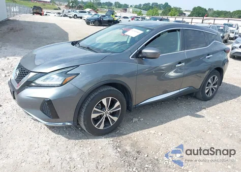 2020 Nissan Murano S Intelligent Awd из США, поврежденный, VIN 5N1AZ2AS5LN111099
